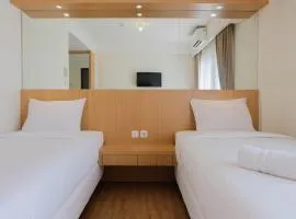 Twin Bed Studio Room at Annora Living Apartment By Travelio