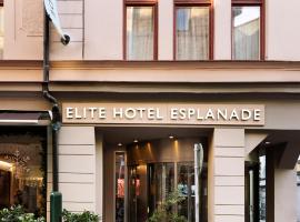 Elite Hotel Esplanade，位于马尔默Slottsparken附近的酒店