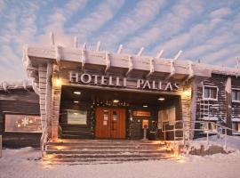 Lapland Hotels Pallas，位于帕拉斯山的带停车场的酒店