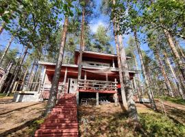 Kirvesjärven Simpukka，位于Rokua的酒店