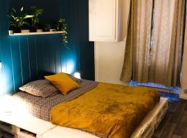 chambre double avec salle de bain privative，位于科涅克的酒店