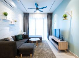 3 Rooms Elegant Minimalist Design Setapak 15min KLCC，位于吉隆坡的带按摩浴缸的酒店