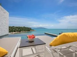 BEACHSIDE VILLA - B18 - at Bayside Luxury Villas Samrong Bay Beach, 4 BED 5 BATH, SEA & SUNSET VIEWS, only 200m walk to the Beach