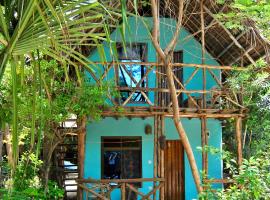 Sagando Bungalows Zanzibar，位于米查维的木屋