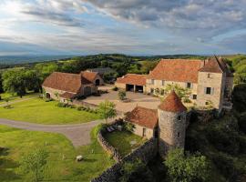 Gîte 8 pers du Château de Cantecor，位于Alvignac的酒店