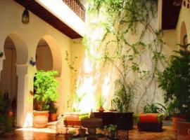 里亚德巴伊亚酒店，位于梅克内斯的摩洛哥传统庭院