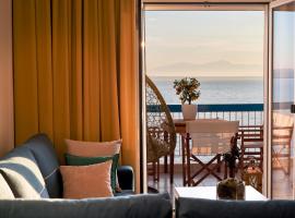 Seafront Luxury President Suite Aegean Sunset，位于塞萨洛尼基欧洲因特巴尔干医疗中心附近的酒店