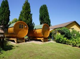 Barrel -schlafen im Fass，位于Gorleben的酒店