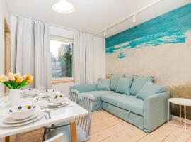 Seaside Apartment Kraszewskiego by the Beach in Sopot by Noclegi Renters，位于索波特的酒店