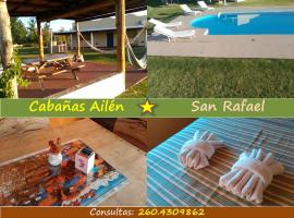 Cabañas Ailén San Rafael，位于圣拉斐尔的酒店