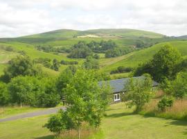 Holiday Lodge in Beautiful Welsh Rolling Hills，位于兰德林多德威尔斯的酒店