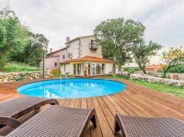 Cozy villa Nevia with private pool in Labin near Rabac，位于Ripenda Kras的乡村别墅