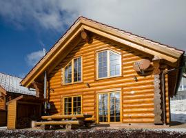 Luxus-Ferienhaus Blockhaus Chalet Nr 1 Toplage am Feldberg mit Sauna, Outdoor-Hottub, Kamin auf 1300m üM，位于费尔德伯格的酒店