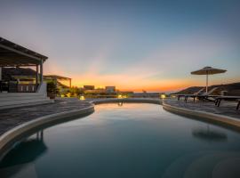 Naxos Secret Paradise Villa，位于加里尼的带停车场的酒店