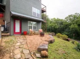 Tranquil Pottsboro Studio with Fire Pit, Forest View