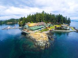 April Point Resort，位于Quathiaski CoveCampbell River Waterdrome附近的酒店