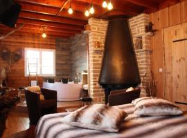 SWEETS-DREAMS-Amiens-Picardie-insolite-balneo-week-end-amoureux，位于Contoire的酒店