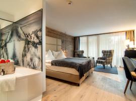 Walliserhof Grand-Hotel & Spa Relais & Châteaux，位于萨斯费的酒店