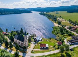 Marvelous lake view apartments - Jezerka Lipno，位于普雷迪尼维托的酒店