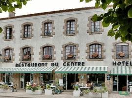 Hotel Du Centre，位于Le Poiré-sur-Vie的酒店