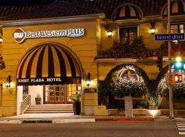 贝斯特韦斯特日落广场酒店，位于洛杉矶西好莱坞的酒店