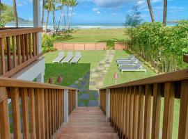 Hanalei Beach House Estate home，位于哈纳莱伊的酒店