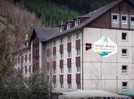 Vital-Hotel am Thüringer Wald，位于Sitzendorf的酒店