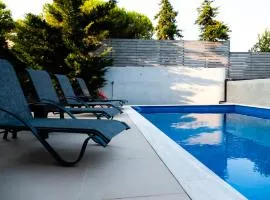 Seaview Pool Villa near Beach and Athens Airport