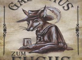 Gasthaus zum Fuchs - Familie Andrä，位于黑马戈尔的旅馆