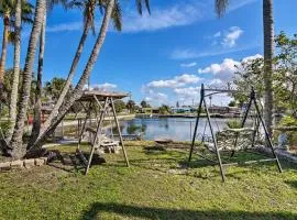Walk to Gulf Home with Boat Dock in Hudson!