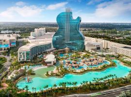 The Guitar Hotel at Seminole Hard Rock Hotel & Casino，位于劳德代尔堡塞米诺尔经典赌场好莱坞附近的酒店