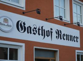 Gasthof Pension Renner，位于Thalmassing的酒店