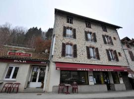 格尔餐厅酒店，位于Laroquebrou的酒店