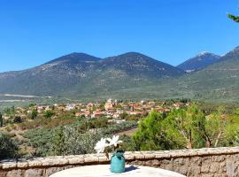 Private Villa with Panoramic View，位于Ayía Evthimía的酒店