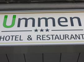 Ummen Hotel&Restaurant，位于Barßel的酒店