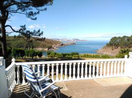 La Coruña, Mera apartamento con vistas espectaculares，位于拉科鲁尼亚的海滩短租房