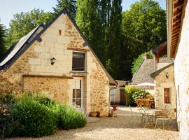 Domaine de la Juranvillerie, gîte et chambres d'hôtes，位于Rigny-Ussé的宠物友好酒店