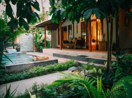 Private Villa with nature atmosphere by Pondok Dino，位于乌布的海滩短租房