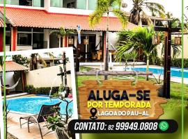 Casa de temporada, Lagoa do Pau Coruripe-AL，位于科鲁里皮的酒店