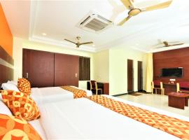 Hotel Ramcharan Residency, Tirupati，位于蒂鲁帕蒂ISKCON（国际奎师那意识协会）神庙附近的酒店