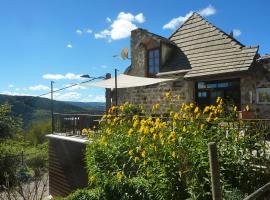 贝尔格里高原酒店，位于Cros-de-G&eacute;orand的豪华帐篷营地