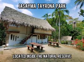 Hotel Jasayma dentro del Parque Tayrona，位于埃尔扎伊诺的酒店