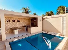 Casa em flecheiras com piscina