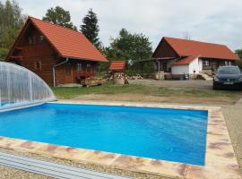 Chalupy Březka，位于Libuň的酒店