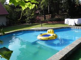 DOM 4 POKOJE Z BASENEM BLISKO WARSZAWY，位于约瑟夫乌的酒店