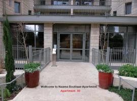 Naama New Boutique Apartment，位于耶路撒冷耶路撒冷希伯来大学-斯科普斯山校区附近的酒店