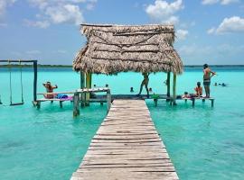 Siempre contigo Bacalar，位于巴卡拉尔的酒店