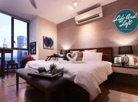 Lily and Loft - KL Gateway Bangsar LRT, WIFI, Netflix