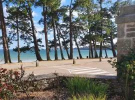 Vacances Ô Cap Coz - Jardin vue mer et piscine - Résidence Cap Azur Fouesnant