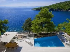 Luxury Seafront Villa My Dream with private pool, jacuzzi and staff at the beach on Brac island - Sumartin